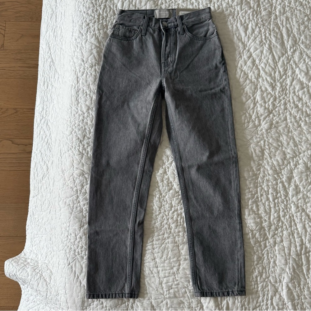 Everlane Gray Straight Jeans. Japanese Denim The ’90s Cheeky® Jean Size 23